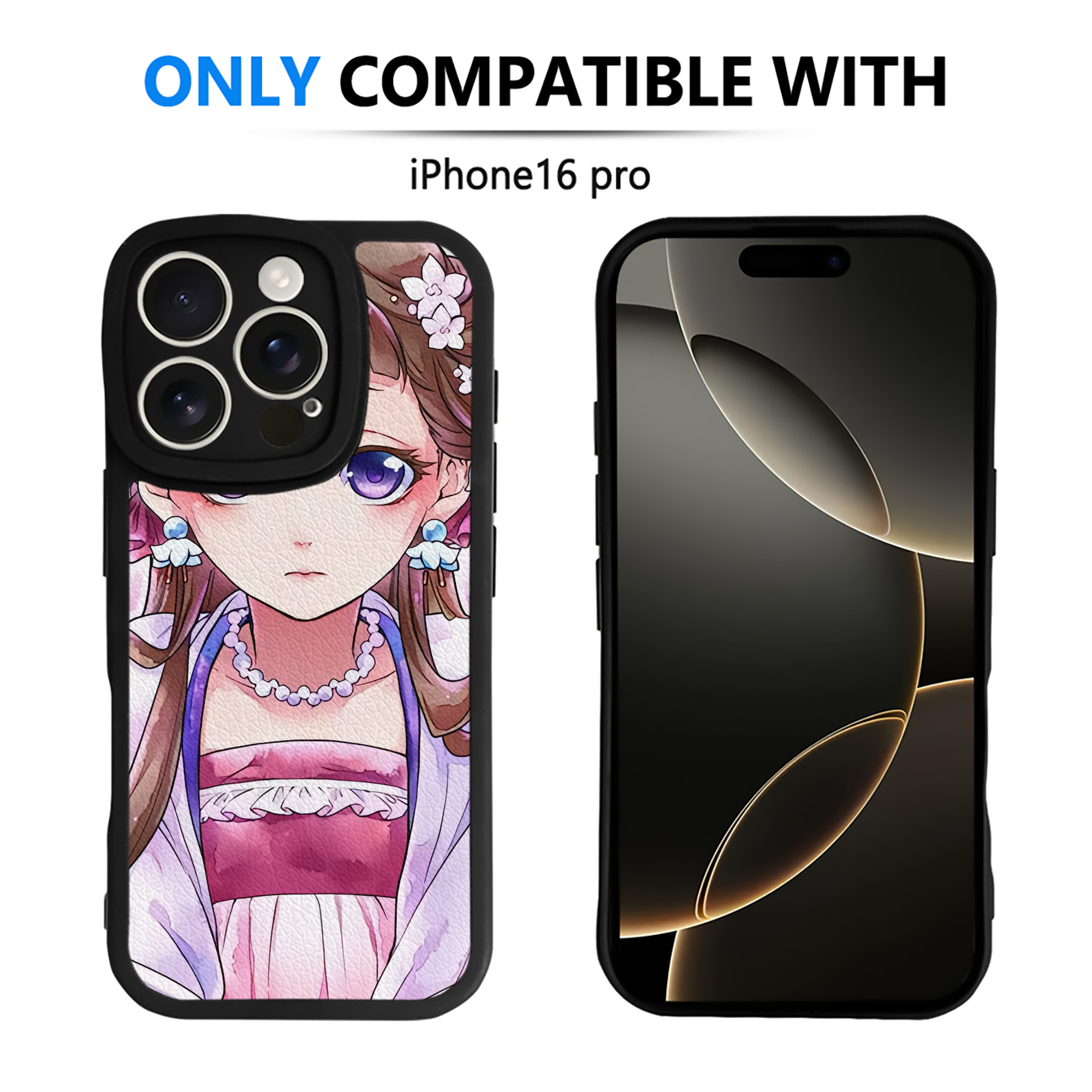 薬屋のひとりごと The Apothecary Diaries 【iPhone 16シリーズ対応】シリコンスマホケース（レザー調） 材質：シリコン